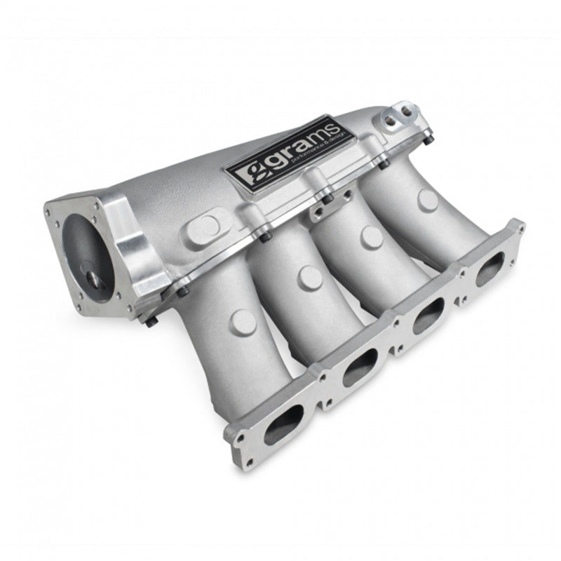 Grams Performance VW MK4 Large Port Intake Manifold - Raw Aluminum - Black Ops Auto Works