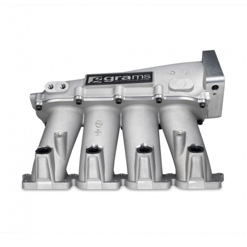 Grams Performance VW MK4 Large Port Intake Manifold - Raw Aluminum - Black Ops Auto Works