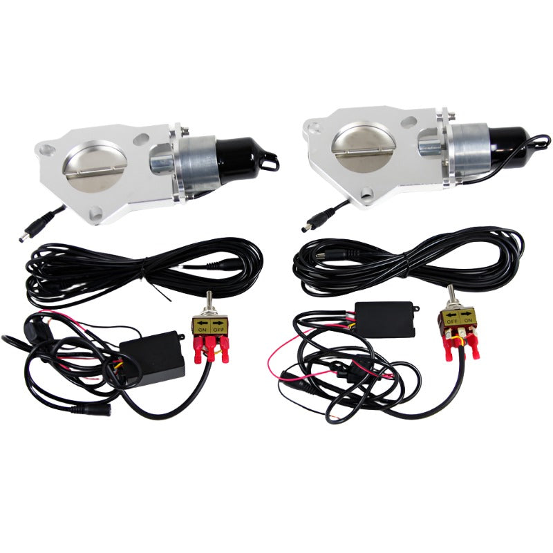 Granatelli 2.5in Electronic Exhaust Cutout Only - Set of 2 - Black Ops Auto Works