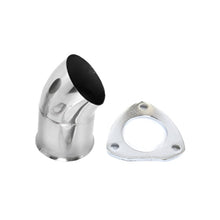 Load image into Gallery viewer, Granatelli 3.0in 304SS Turn Down w/3-Bolt Flange &amp; Gasket - Black Ops Auto Works