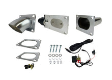 Load image into Gallery viewer, Granatelli 3.0in Oval Stainless Steel Electronic Exhaust Cutout - Black Ops Auto Works