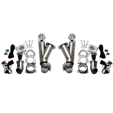 Load image into Gallery viewer, Granatelli 3.0in Stainless Steel Electronic Dual Exhaust Cutout w/Slip Fit &amp; Band Clamp - Black Ops Auto Works