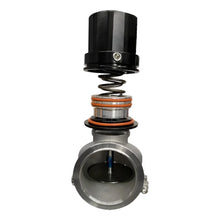 Load image into Gallery viewer, Granatelli 50mm 14PSI Piston Actuated Wastegate - Black Anodized - Granatelli Motor Sports GMS540203