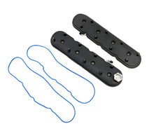 Load image into Gallery viewer, Granatelli 96-22 GM LS Standard Hieght Valve Cover w/Angled Coil Mount - Blk Wrinkle (Pair) - Black Ops Auto Works
