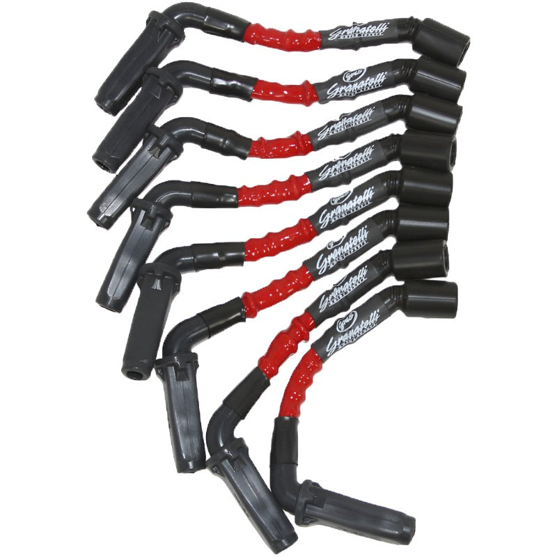 Granatelli 99-23 GM LS2/LS3/LSA/LS7/LS9 Hi-Perf Coil-Near-Plug Wire Conn Kit w/Red Jacket - Black Ops Auto Works