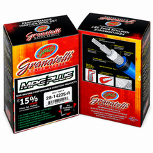 Load image into Gallery viewer, Granatelli GMS28-1423S-R red 8mm performance spark plug wires for 1993 Chevrolet Corvette and Pontiac Firebird 5.7L LT1