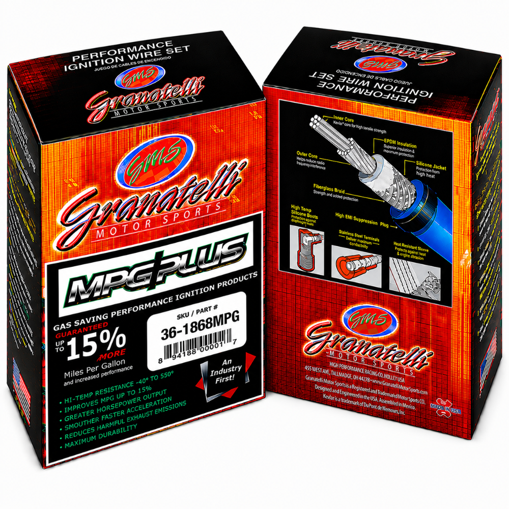 Granatelli GMS36-1868MPG MPG Plus ignition wire set for 2004-2005 Ford Freestar 3.9L V6