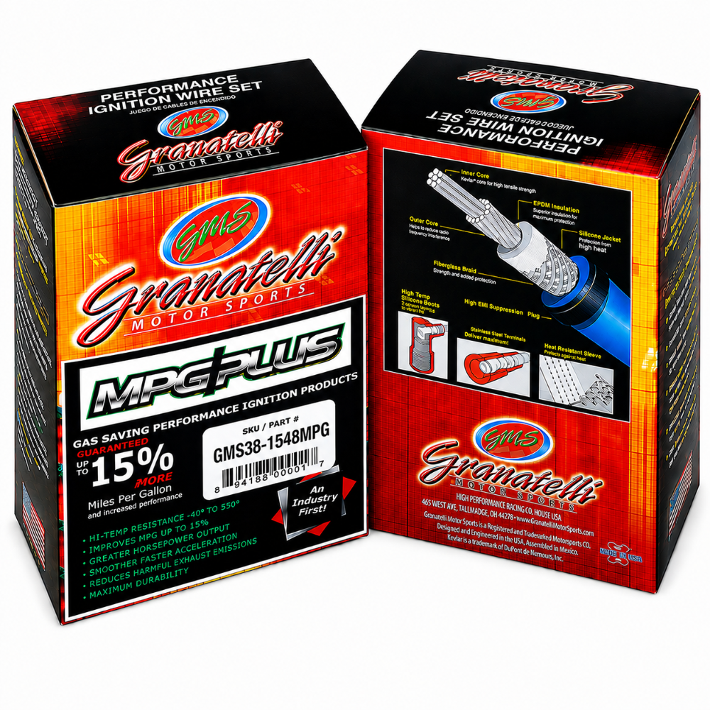 Granatelli GMS38-1548MPG MPG Plus ignition wire set for 1990-1995 Chevrolet Corvette 5.7L V8