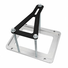 Load image into Gallery viewer, Granatelli Motor Sports Billet Battery Tray Clear Anodized with Black Hold-Down - Granatelli Motor Sports GMS452213