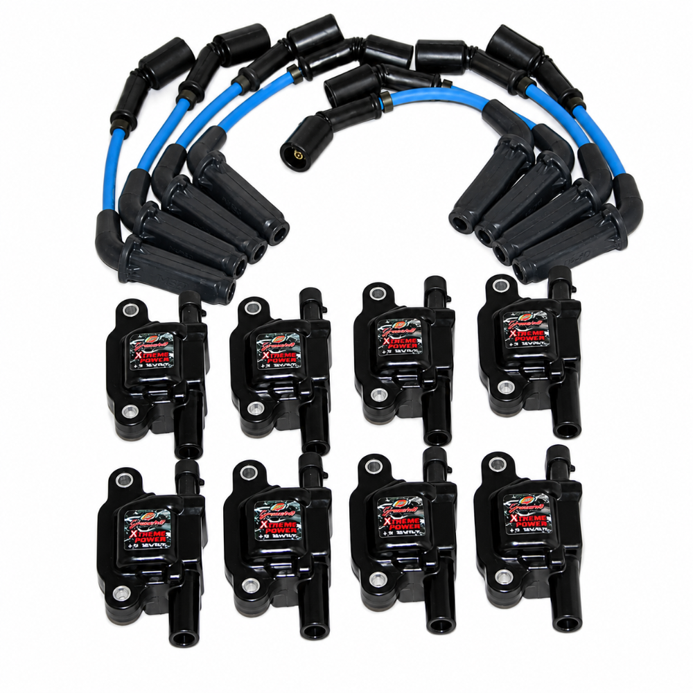 Granatelli Pro Series Extreme coil and wire kit for GM LS2 and LS3 engines