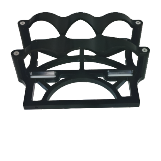 Granatelli 6 Volt OPTIMA Billet Battery Tray - Anodized Black - Granatelli Motor Sports GMS452200B