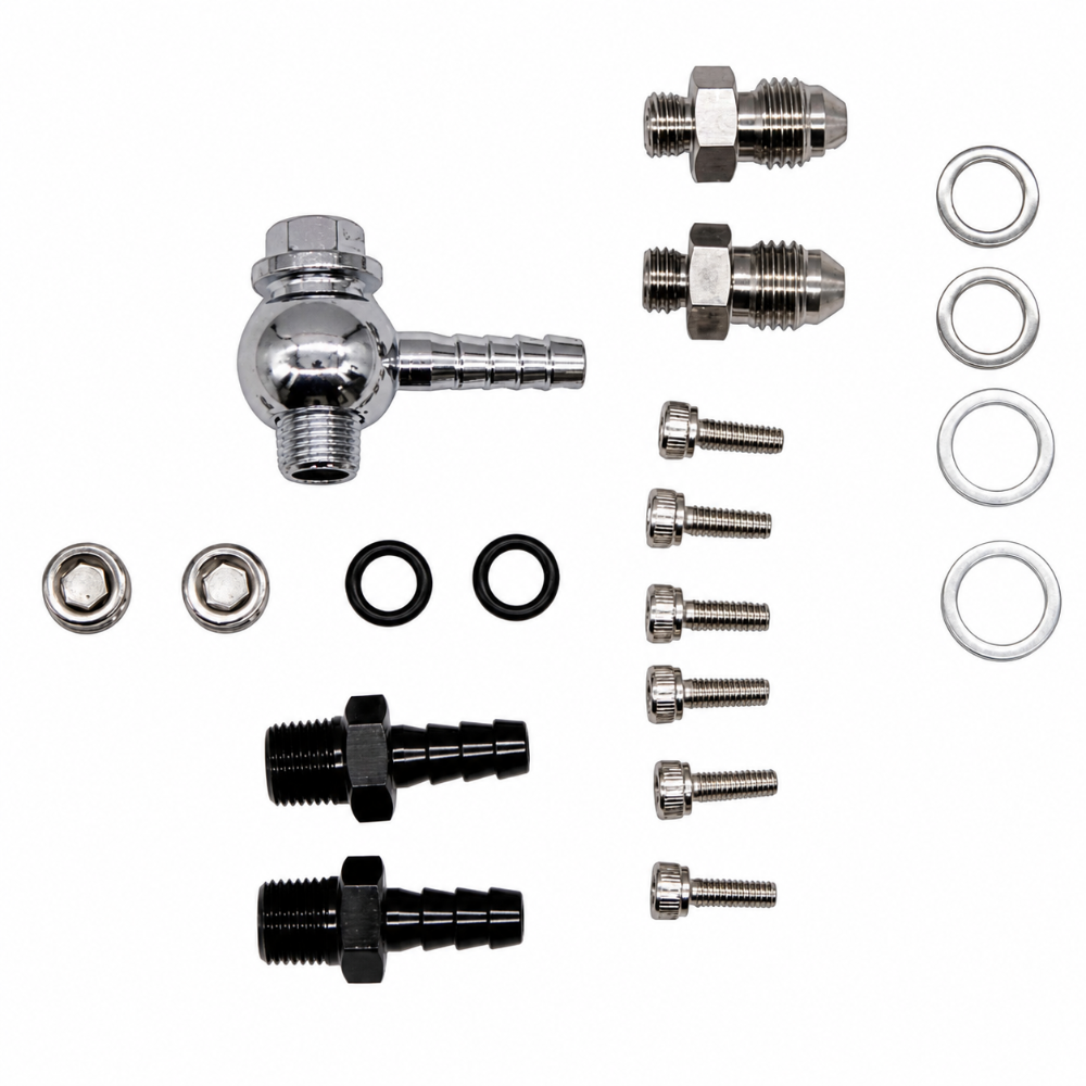 Granatelli 60mm Traditional Diaphragm Design Water Cooled Wastegate - Granatelli Motor Sports GMS540259