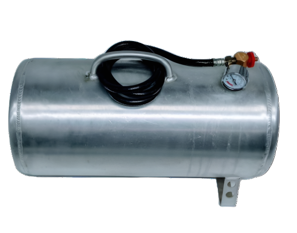 Granatelli Universal 5 Gallon Aluminum Portable Air Tank - Natural (Incl Hose/Presure Gauge) - Granatelli Motor Sports GMS900