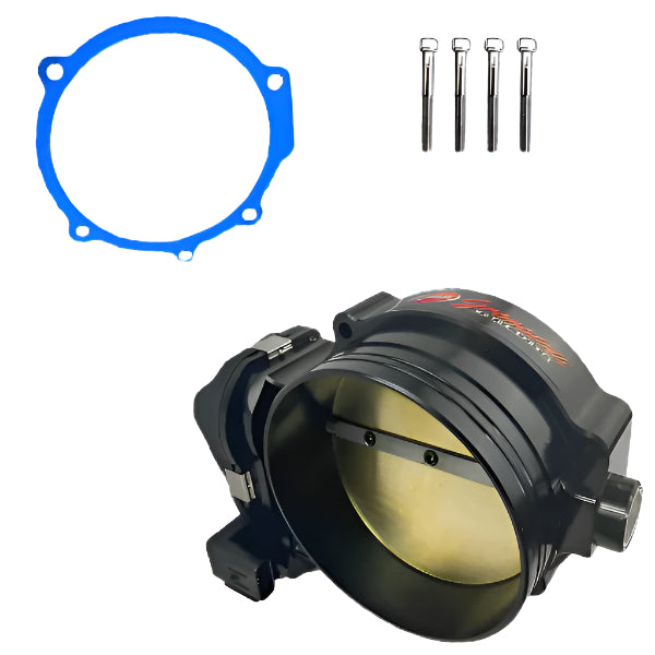 Granatelli 2015-2023 Dodge Hellcat DBW Drive-By-Wire 105mm Throttle Body - Black - Granatelli Motor Sports GMSGMTBSRTHB