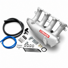 Load image into Gallery viewer, GReddy 13522317 cast aluminum intake plenum for Nissan SR20DET with stock throttle body