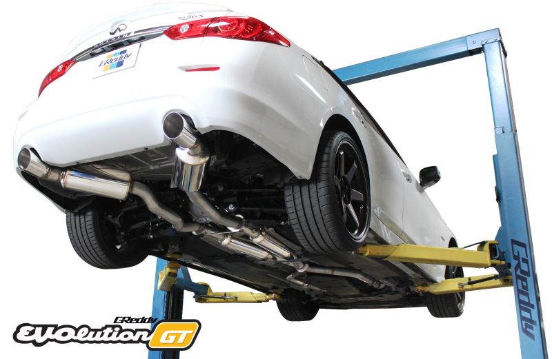 GReddy 16+ Infiniti Q50 Evolution (RWD ONLY) GT Cat-Back Exhaust - Black Ops Auto Works