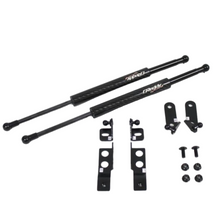Load image into Gallery viewer, GReddy hood lifter kit for Mazda RX-7 FD3S complete set on white background