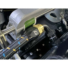 Load image into Gallery viewer, GReddy AN10 90 Degree Swivel Hose End - Black/Gold Anodized - GReddy 12801090
