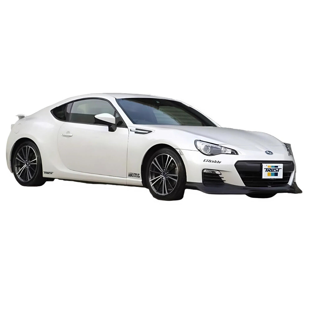 GReddy front lip installed on 2013-2016 Scion FR-S showing profile