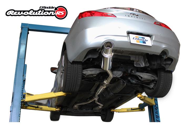 GReddy 07-14 Infiniti G37 Single Revolution RS Exhaust - GReddy 10128103