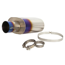 Load image into Gallery viewer, GReddy Universal 3.0in RS-Ti Oval Titanium Muffler - GReddy 11003530