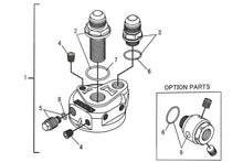 Load image into Gallery viewer, GReddy Type G Oil Block Assembly .75x16 AN10 - GReddy 12401139