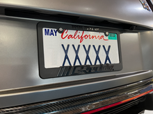 Load image into Gallery viewer, GReddy Total Tune Up License Plate Frame - Black Out - GReddy 21112001