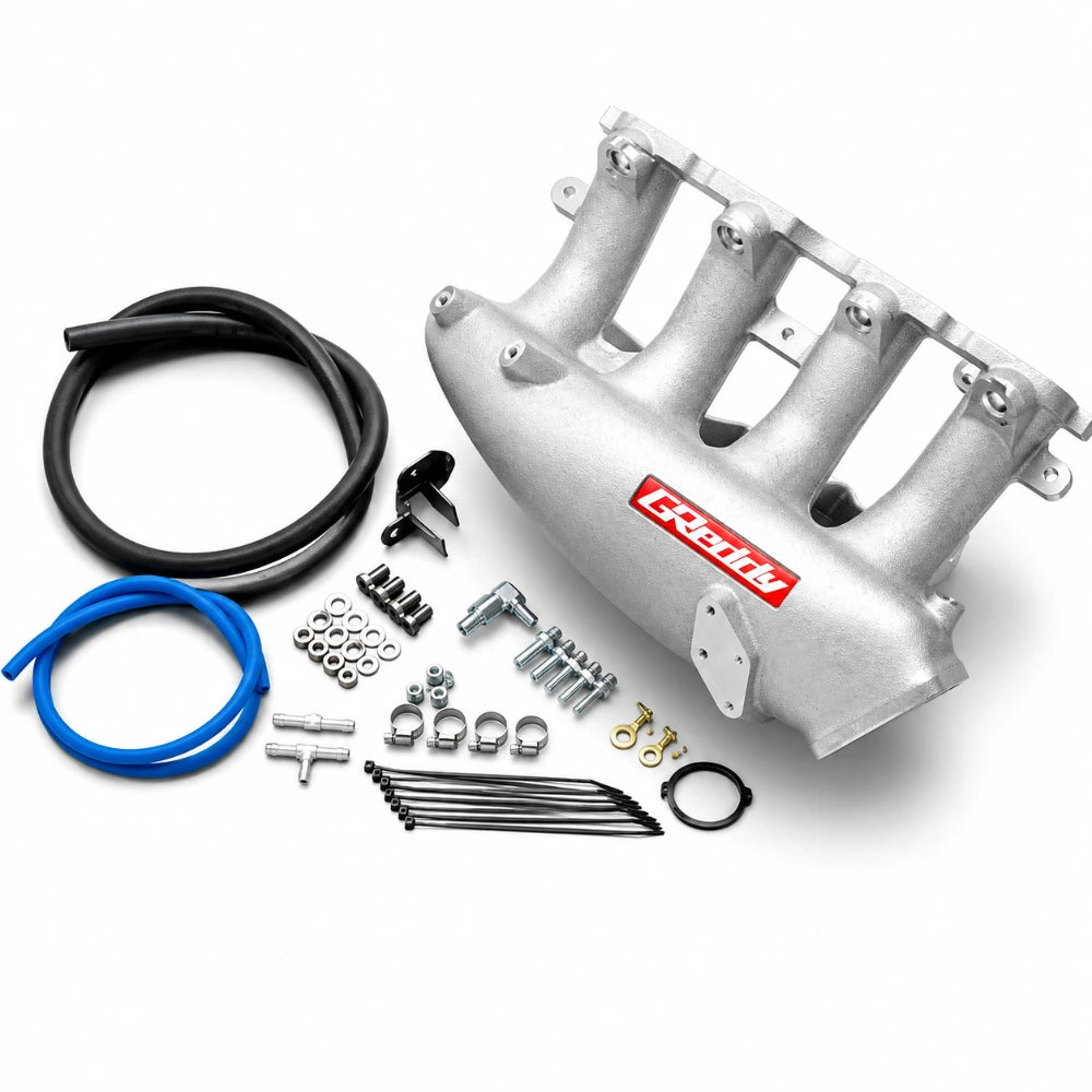 GReddy Nissan SR20DET S14/S15 Short Runner Intake Plenum for Stock Throttle Body - GReddy 13522317