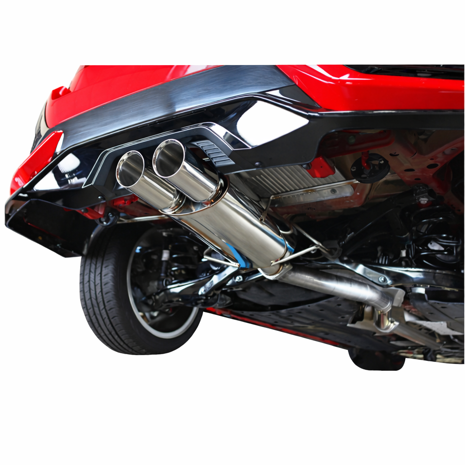 GReddy Supreme SP large-volume muffler design