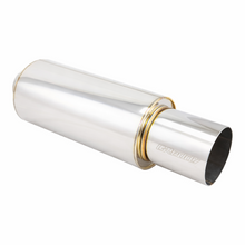 Load image into Gallery viewer, Close-up of dual 120mm polished titanium tips