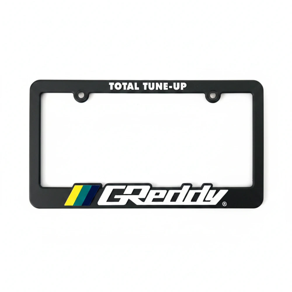 GReddy Total Tune Up License Plate Frame - 3 Color - GReddy 21112000