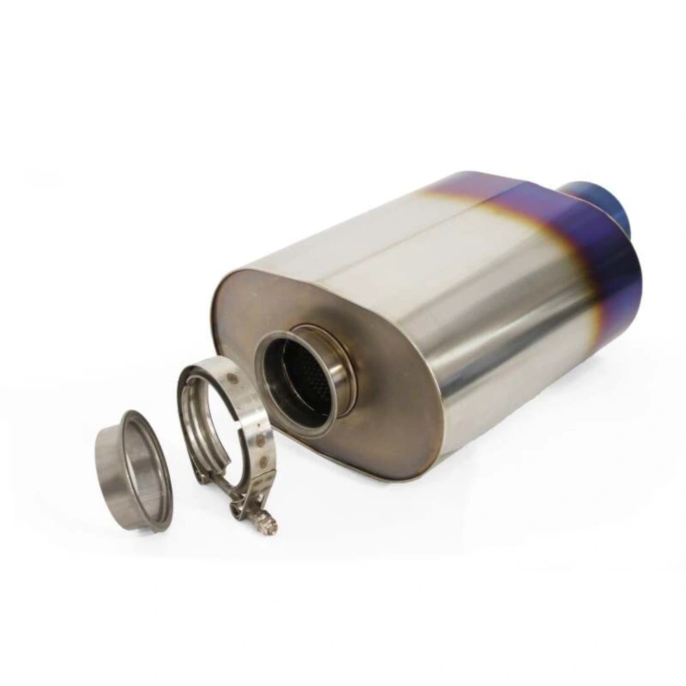 GReddy Universal 3.0in RS-Ti Oval Titanium Muffler - GReddy 11003530
