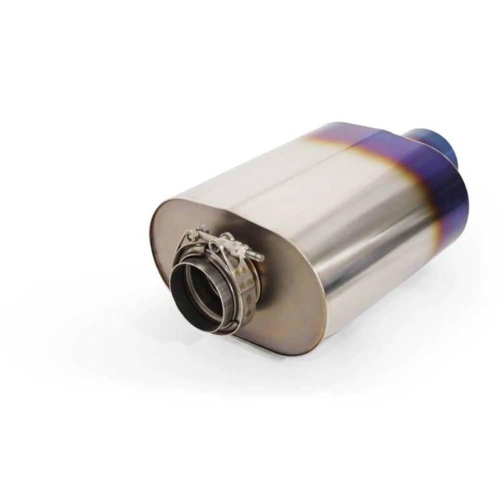 GReddy Universal 3.0in RS-Ti Oval Titanium Muffler - GReddy 11003530