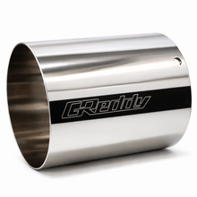 Load image into Gallery viewer, GReddy 11001140 stainless exhaust tip full view