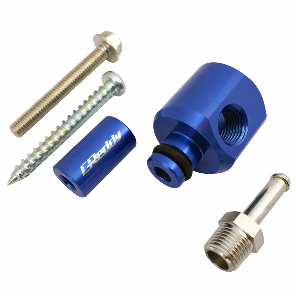 GReddy 11910101 manifold pressure port full view
