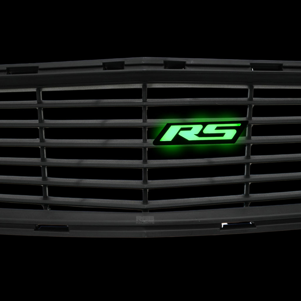 -RS LED Emblem Badge: Multicolor-Illuminated LED Emblems-RGB Halo Kits
