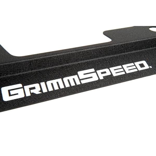 GrimmSpeed 02-07 Subaru Impreza/WRX / 04-07 STI Radiator Shroud w/Tool Tray - Black GrimmSpeed GRM096005