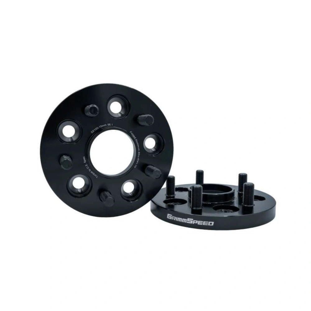 GrimmSpeed 15 mm 5x100 Wheel Spacers - 2002-2014 Subaru WRX and 2004 STI - Pair - image 4