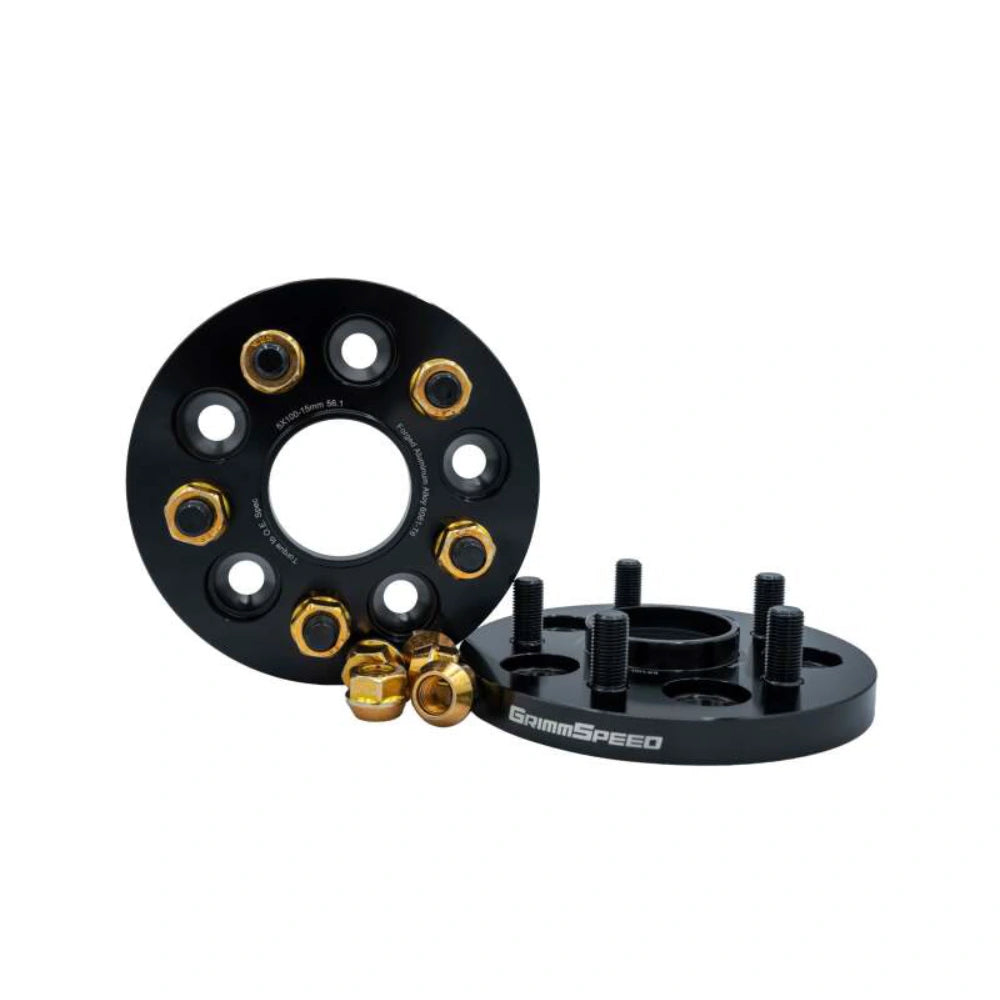 GrimmSpeed 15 mm 5x100 Wheel Spacers - 2002-2014 Subaru WRX and 2004 STI - Pair - image 6