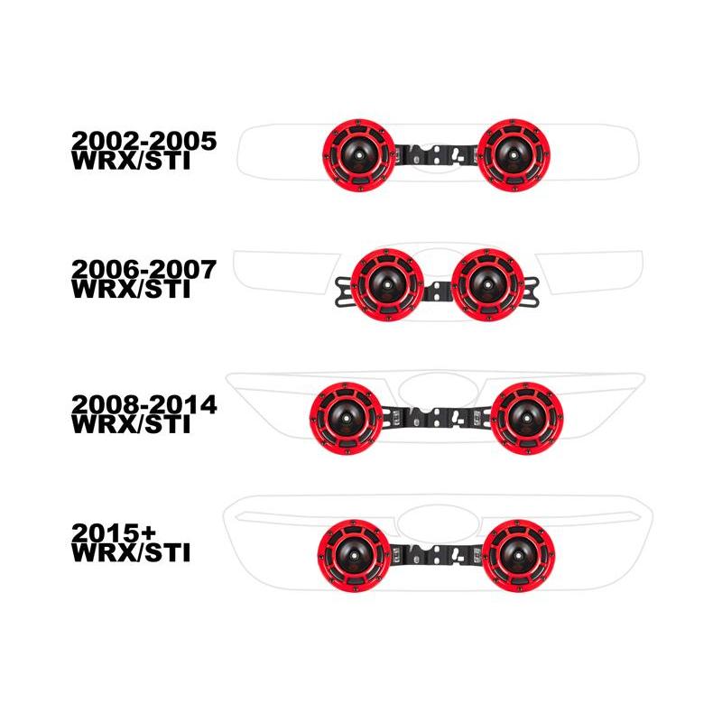 GrimmSpeed 02+ WRX/STi BroTie Hella Horn Mounting Bracket GrimmSpeed GRM040004