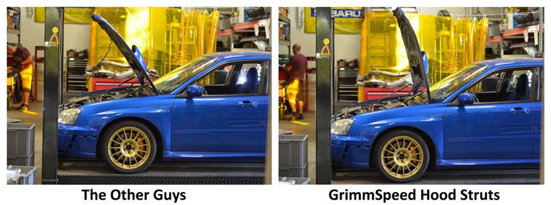 GrimmSpeed 03-08 Subaru Forester Hood Struts GrimmSpeed GRM097025