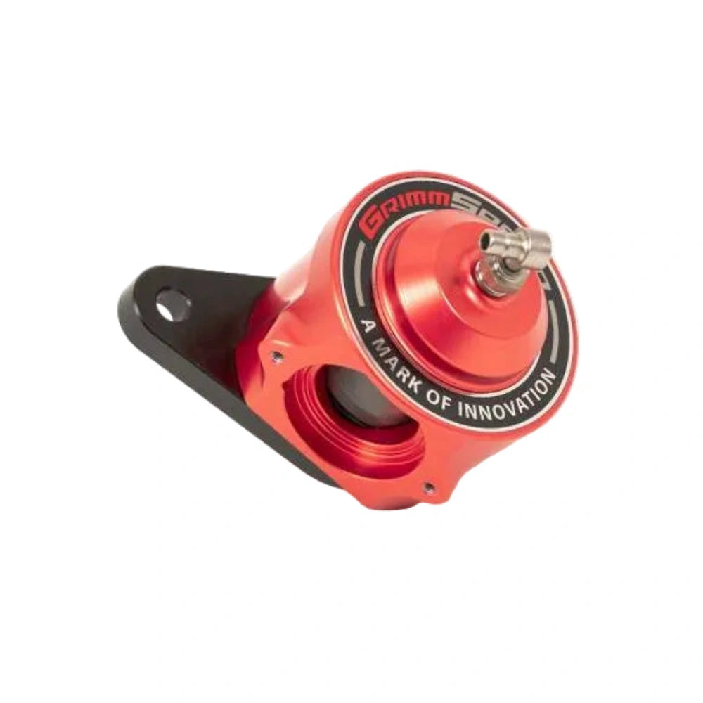 GrimmSpeed 126032RED V2 Red Bypass Valve - 2004-2021 Subaru STI - image 1