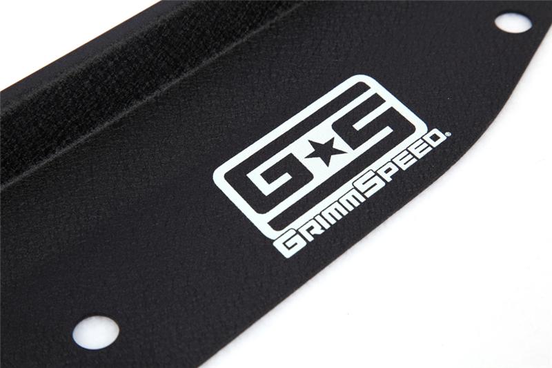 GrimmSpeed 08+ Subaru Impreza/WRX/STI Radiator Shroud w/Tool Tray - Black GrimmSpeed GRM096008