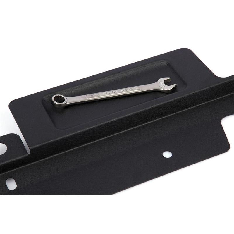 GrimmSpeed 08+ Subaru Impreza/WRX/STI Radiator Shroud w/Tool Tray - Black GrimmSpeed GRM096008