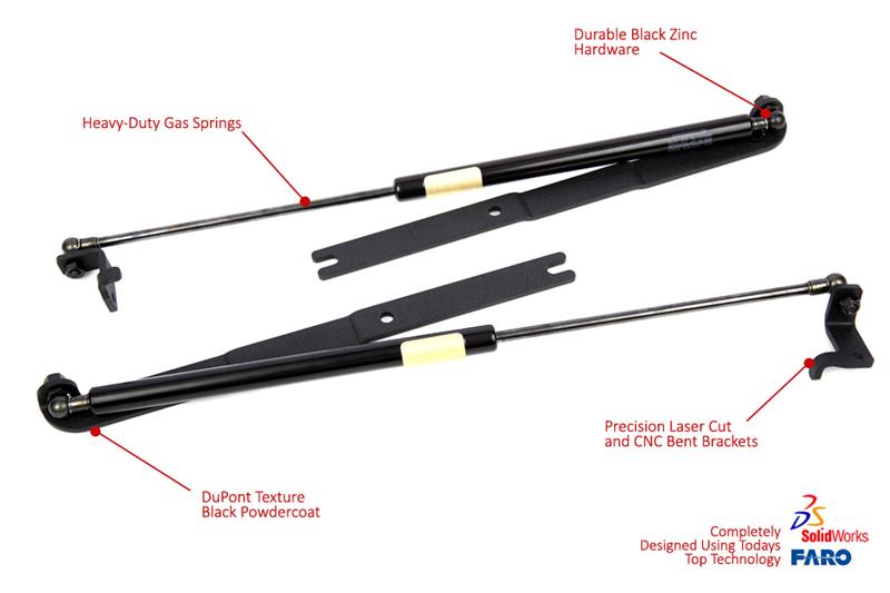 GrimmSpeed 13+ Subaru BRZ / 13+ Scion FR-S Hood Struts GrimmSpeed GRM097001