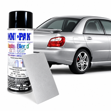 Load image into Gallery viewer, GrimmSpeed GRM054004 platinum silver aerosol paint can with a silver finish sample