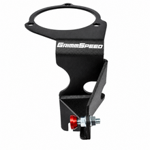 Load image into Gallery viewer, GrimmSpeed GRM091019 black master cylinder brace with adjustment hardware for Mitsubishi Evo 8 and 9