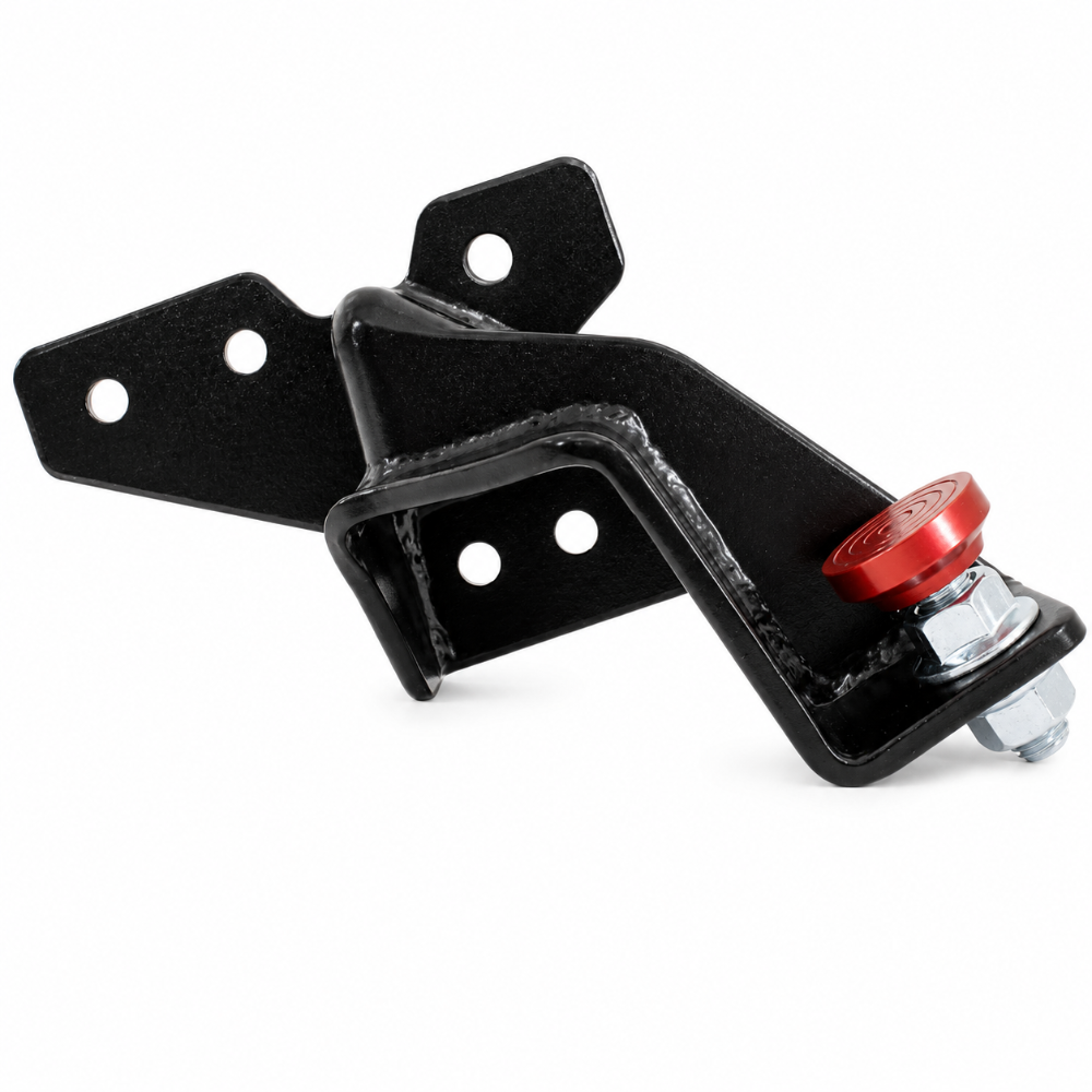 GrimmSpeed GRM091038 black master cylinder brace with red adjustable pressure stop for Subaru BRZ and Scion FR-S