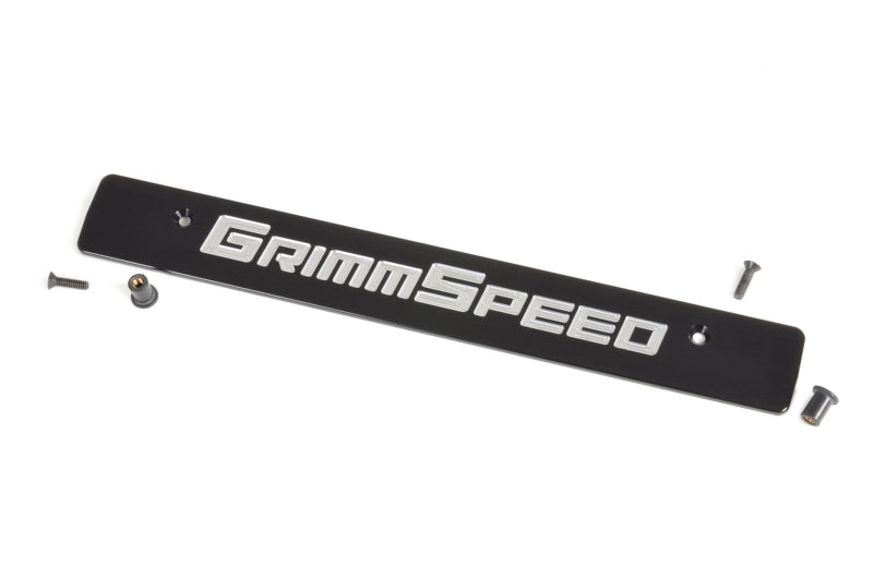 GrimmSpeed 2015+ Subaru Impreza/WRX/STi License Plate Delete Plate - GrimmSpeed GRM094067