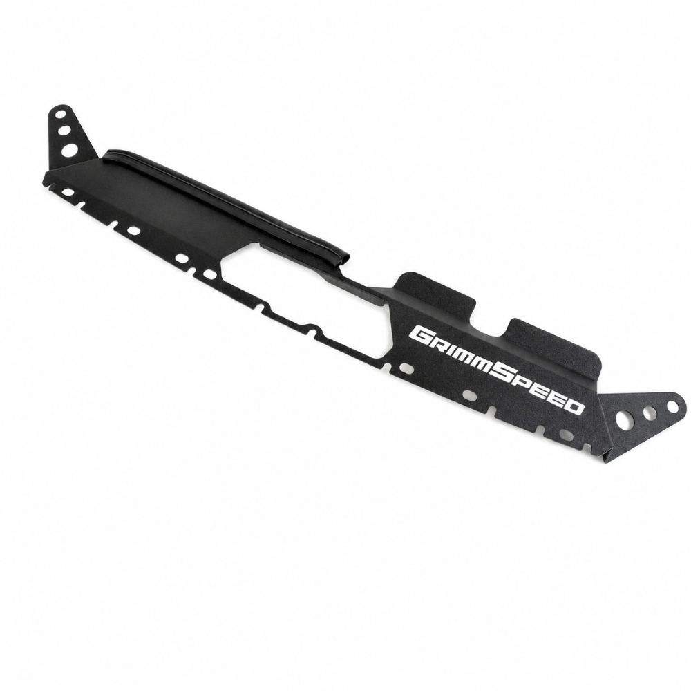 GrimmSpeed GRM096039 black radiator shroud for 2015–2021 Subaru WRX and STI